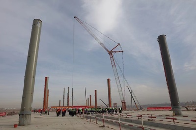 秦王川里大攻堅(jiān)——蘭州中川國(guó)際機(jī)場(chǎng)三期擴(kuò)建工程冬季施工建設(shè)紀(jì)實(shí)